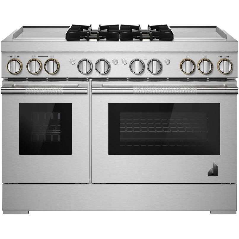  JennAir 48-inch Freestanding Dual-Fuel Range with WiFi JDRP848HL IMAGE 1