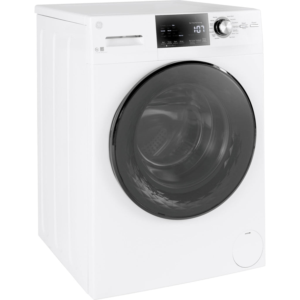  GE 2.8 Cu. Ft. Front Loading Washer with Steam GFW148SSMWW IMAGE 2