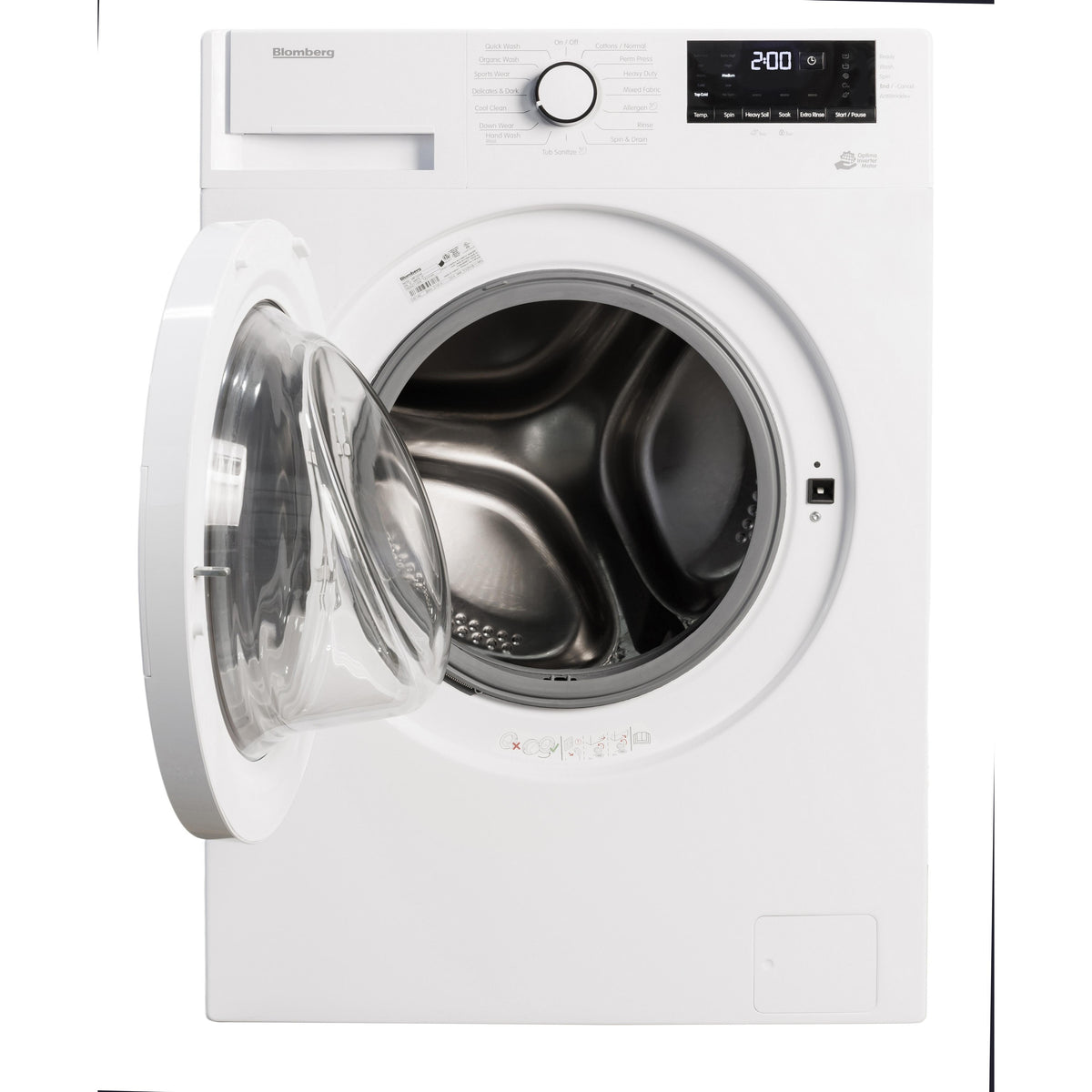  Blomberg Front Loading Washer WM72200W IMAGE 2
