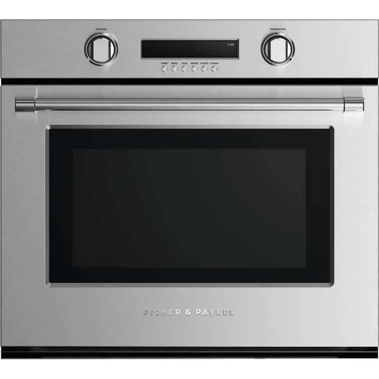  Fisher & Paykel 30-inch, 4.1 cu. ft. Built-in Single Wall Oven with Convection WOSV2-30-NSP IMAGE 1