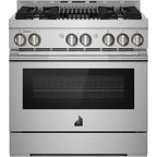  JennAir 36-inch Freestanding Gas Range with JennAir® Culinary Center JGRP636HLSP IMAGE 1