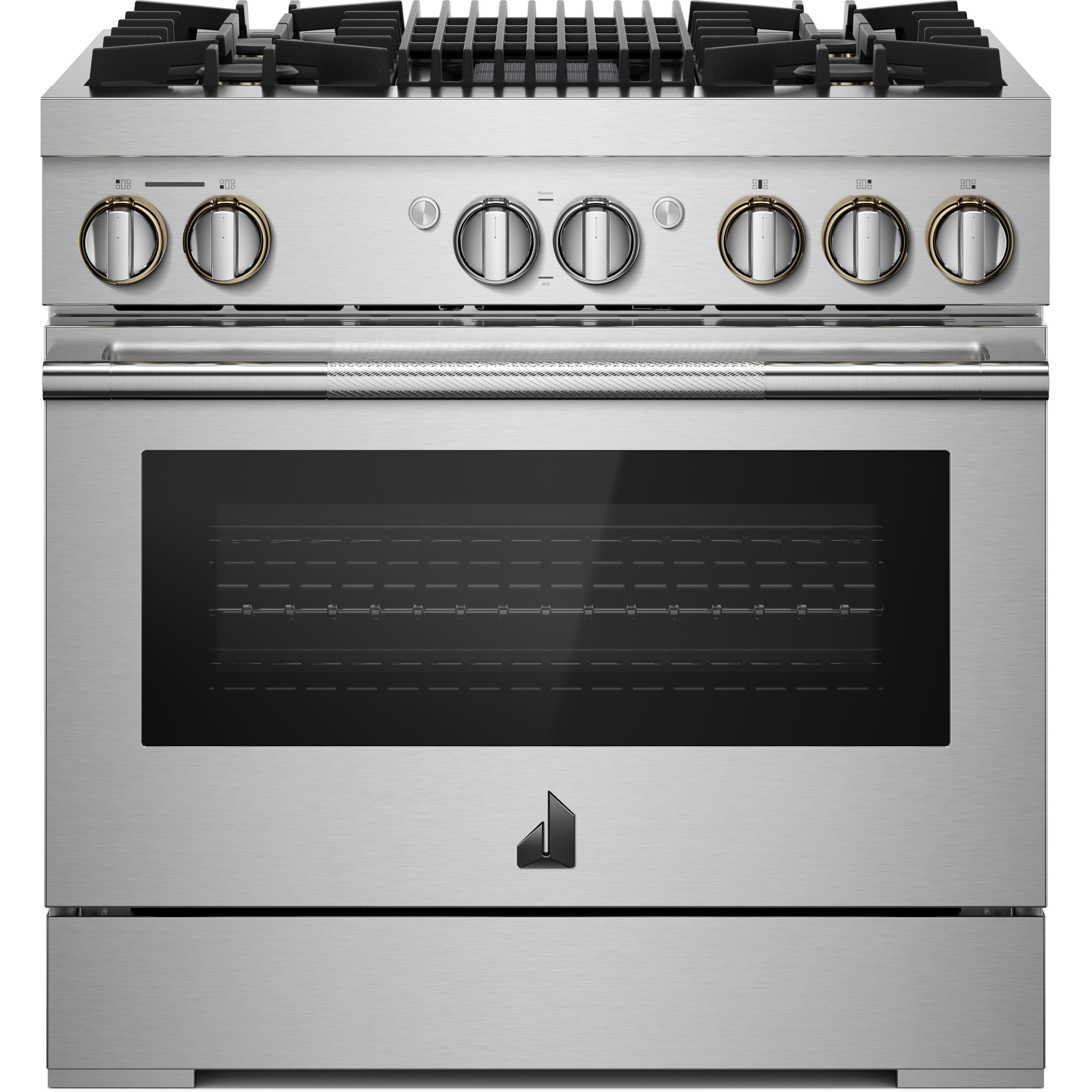  JennAir 36-inch Freestanding Dua-Fuel Range with JennAir® Culinary Center JDRP636HLSP IMAGE 1