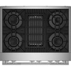  JennAir 36-inch Freestanding Dua-Fuel Range with JennAir® Culinary Center JDRP636HLSP IMAGE 3