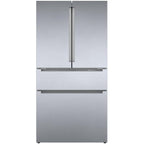  Bosch 36-inch, 21 cu.ft. Counter-Depth French 4-Door Refrigerator with VitaFreshPro™ Drawer B36CL80ENS IMAGE 1