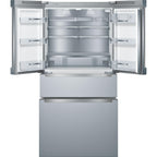  Bosch 36-inch, 21 cu.ft. Counter-Depth French 4-Door Refrigerator with VitaFreshPro™ Drawer B36CL80ENS IMAGE 7