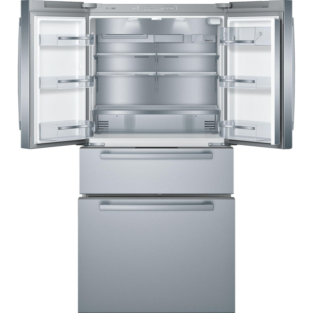 Bosch 36-inch, 21 cu.ft. Counter-Depth French 4-Door Refrigerator with VitaFreshPro™ Drawer B36CL80SNS IMAGE 11