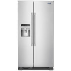  Maytag 36-inch, 25 cu.ft. Freestanding Side-by-Side Refrigerator with External Water and Ice Dispensing System MSS25C4MGZ IMAGE 1