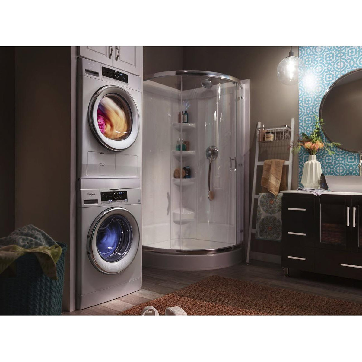  Whirlpool 2.6 cu.ft. Front Loading Washer WFW5090JW IMAGE 10