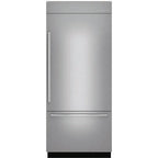  JennAir 36-inch, 20.4 cu.ft. Built-in Bottom Freezer Refrigerator with Precision Temperature Management™ System JB36NXFXRW IMAGE 1