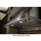  JennAir 30-inch Wall Mount Range Hood JXW9030WP IMAGE 2