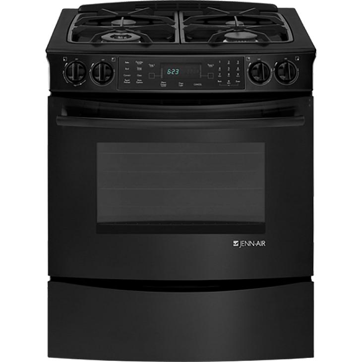 JennAir 30-inch Slide-in Gas Range with MultiMode® Convection System JGS8850CDB IMAGE 1