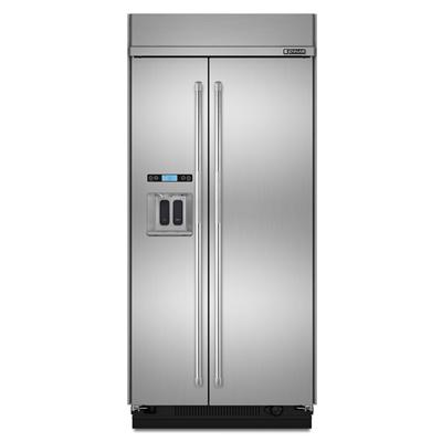  JennAir 42-inch, 25.3 cu. ft. Side-by-Side Refrigerator with Ice and Water JS42PPDUDB IMAGE 1