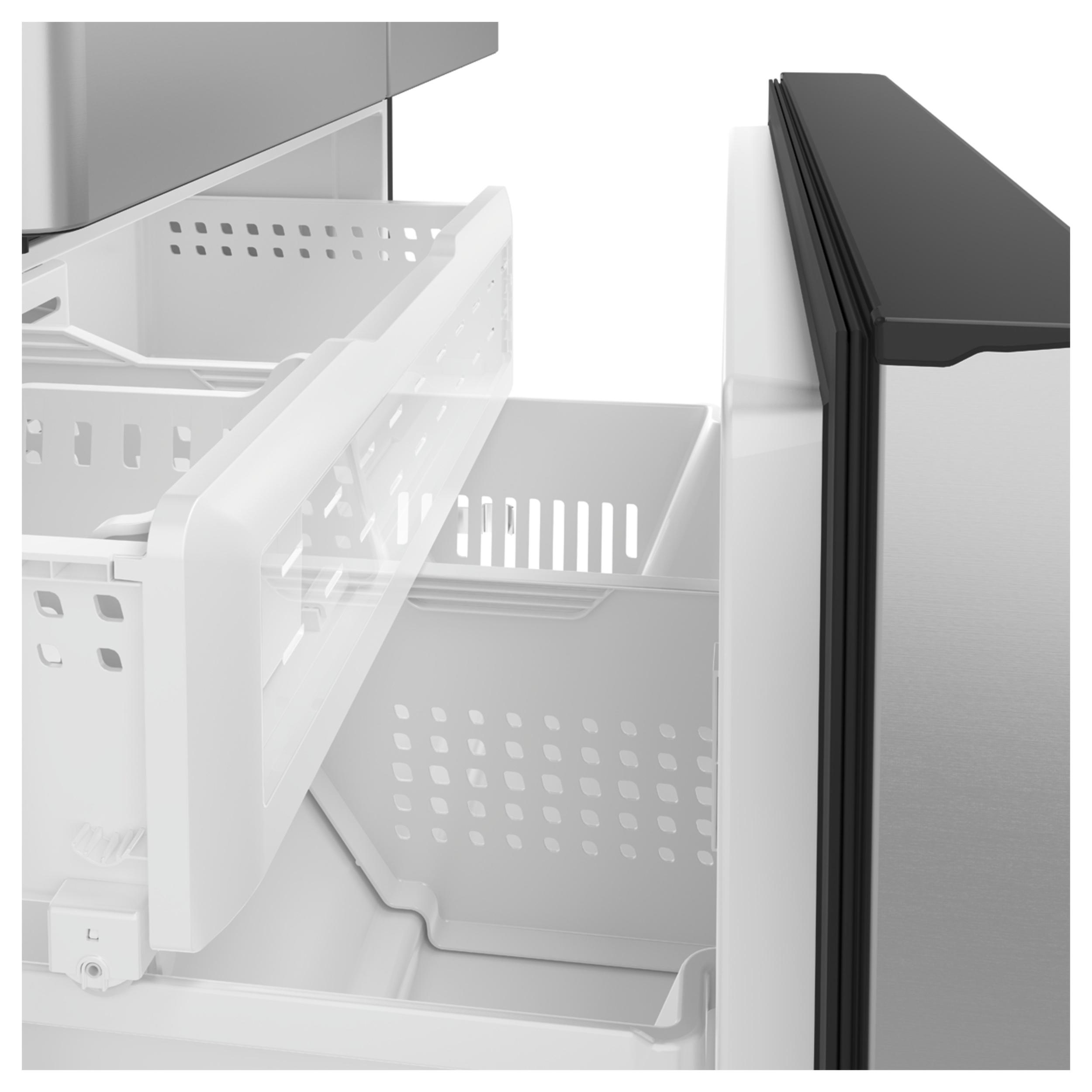  Café 36-inch, 23.1 cu.ft. Counter-Depth French 3-Door Refrigerator with WiFi Connect CWE23SP2MS1 IMAGE 5