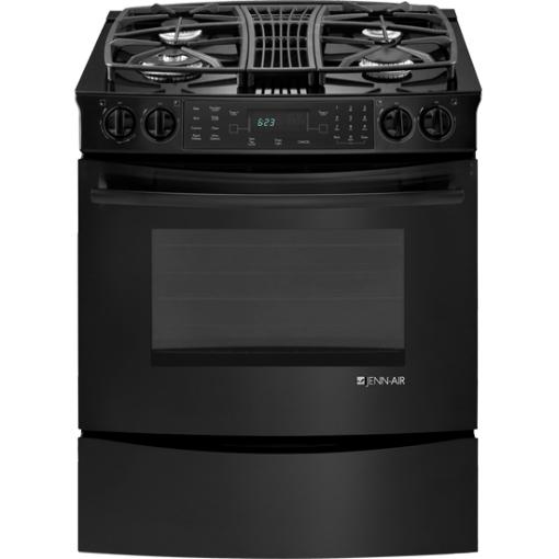  JennAir 30-inch Slide-in Gas Range with MultiMode® Convection System JGS9900CDB IMAGE 1