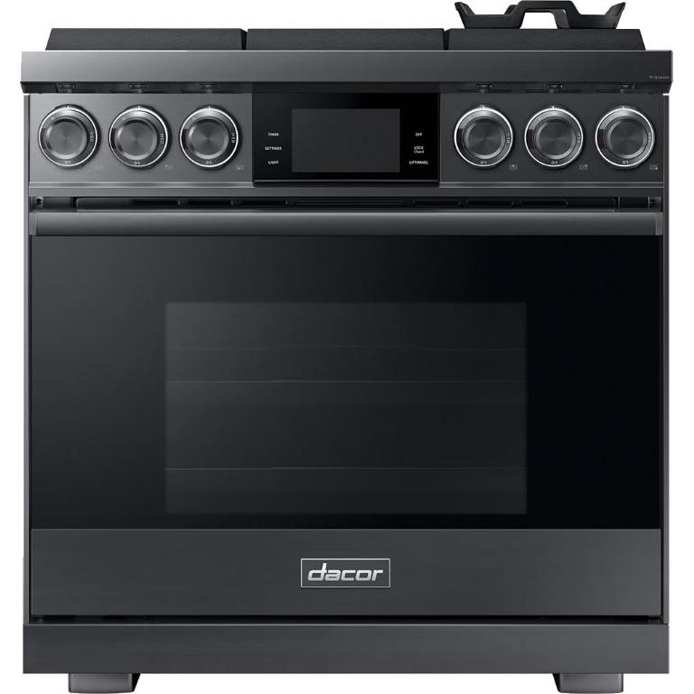  Dacor 36-inch Freestanding Gas Range with Convection Technology DOP36M96GLM/DA IMAGE 1