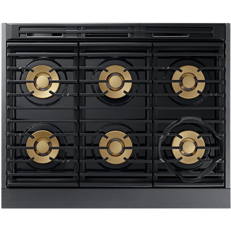  Dacor 36-inch Freestanding Gas Range with Convection Technology DOP36M96GLM/DA IMAGE 9