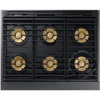 Dacor 36-inch Freestanding Gas Range with Convection Technology DOP36M96GLM/DA IMAGE 9