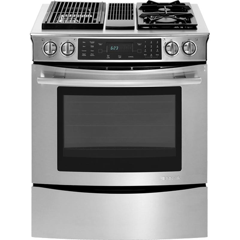  JennAir 30-inch Slide-in Dual-Fuel Range with Convection Technology JDS9860CDS IMAGE 1