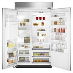  JennAir 48-inch, 29.7 cu. ft. Side-by-Side Refrigerator with Ice and Water JS48PPDUDB IMAGE 3