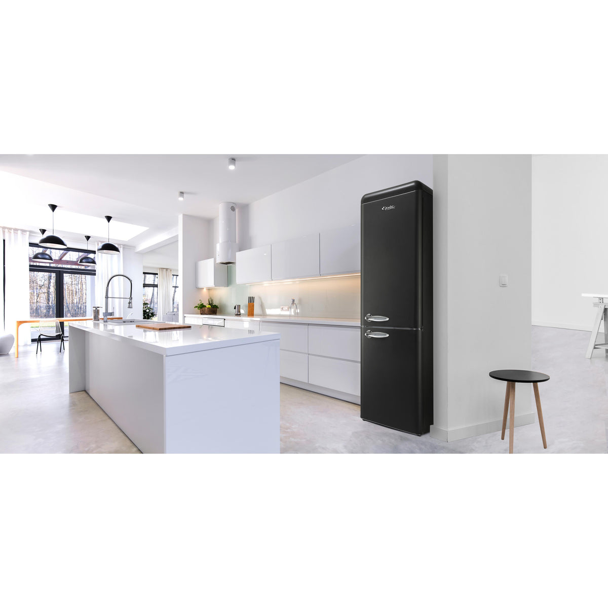  Epic 24-inch, 11 cu.ft. Bottom Freezer Refrigerator with LED Lighting ERFF111BL IMAGE 10