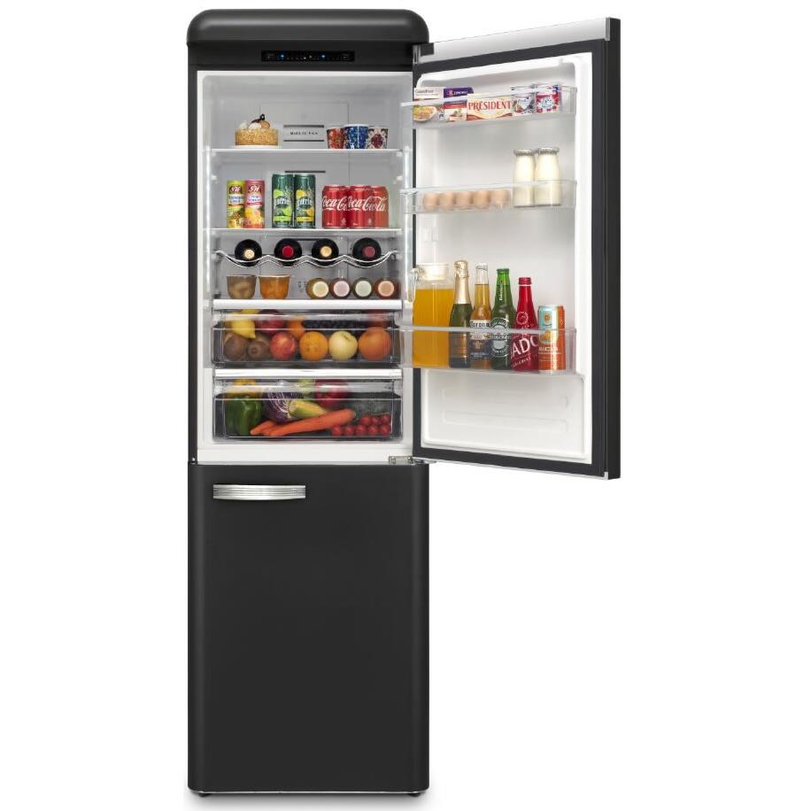  Epic 24-inch, 11 cu.ft. Bottom Freezer Refrigerator with LED Lighting ERFF111BL IMAGE 5