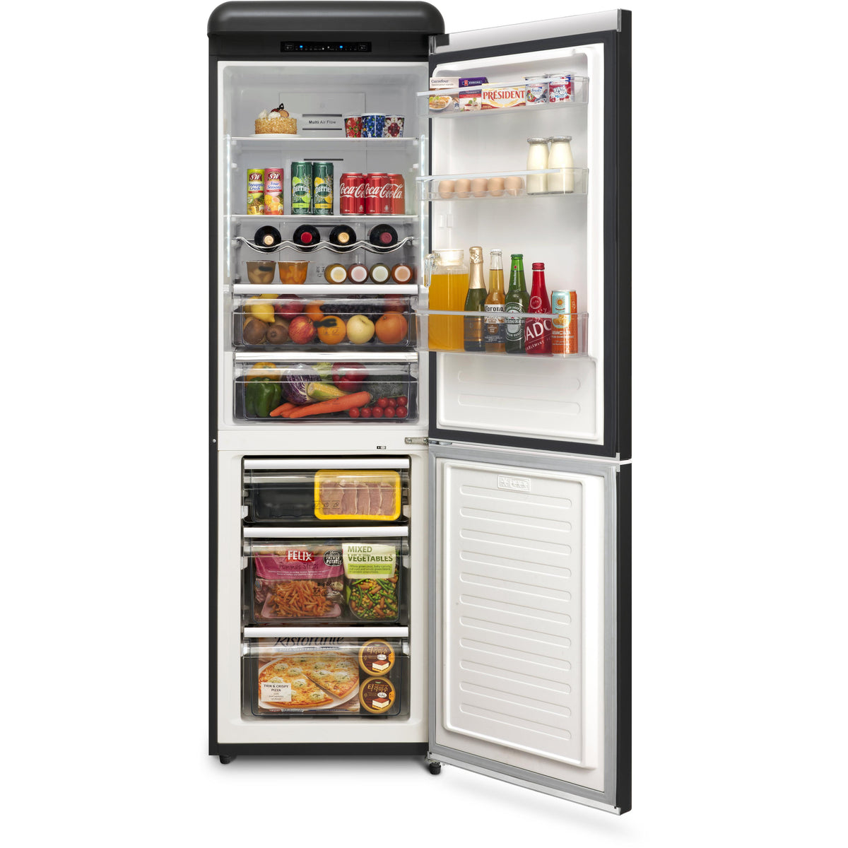  Epic 24-inch, 11 cu.ft. Bottom Freezer Refrigerator with LED Lighting ERFF111BL IMAGE 6