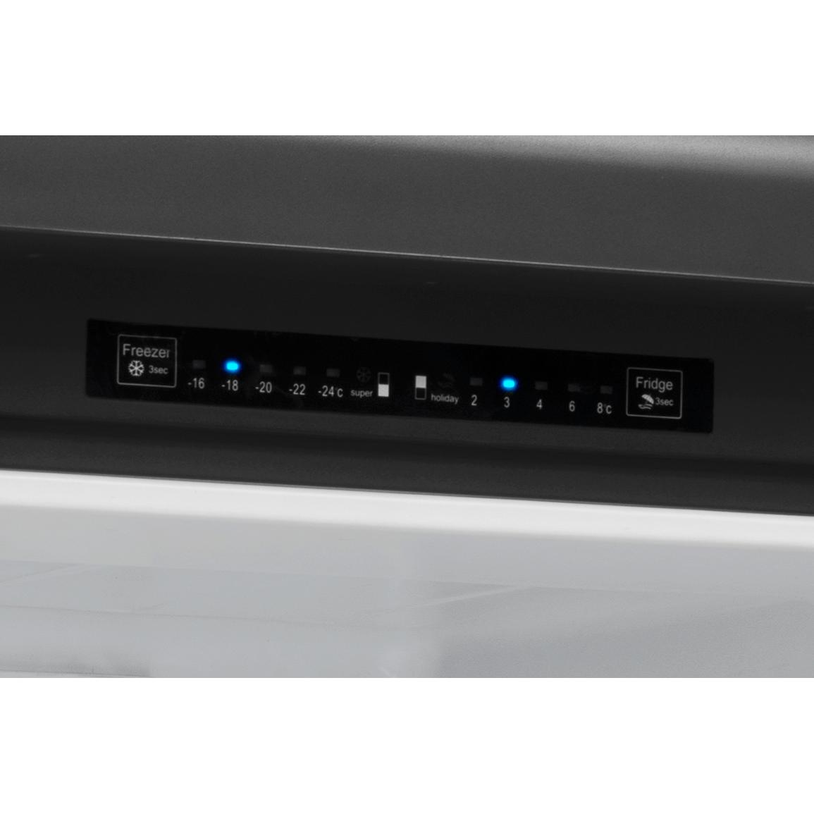  Epic 24-inch, 11 cu.ft. Bottom Freezer Refrigerator with LED Lighting ERFF111BL IMAGE 7