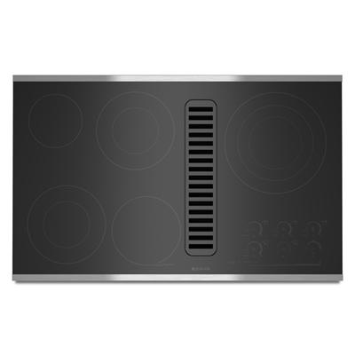  JennAir 36-inch Built-In Electric Cooktop JED4536WS IMAGE 1