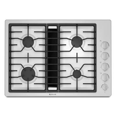  JennAir 30-inch Built-In Gas Cooktop JGD3430WW IMAGE 1