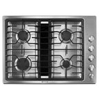  JennAir 30-inch Built-In Gas Cooktop JGD3430WS IMAGE 1