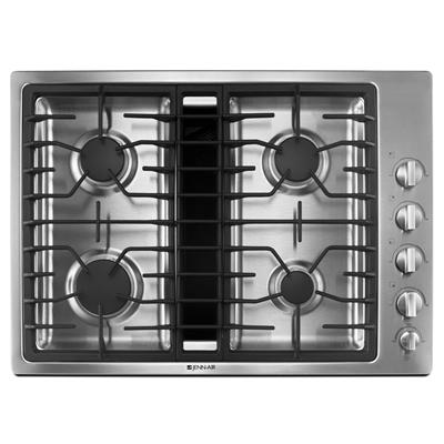  JennAir 30-inch Built-In Gas Cooktop JGD3430WS IMAGE 1