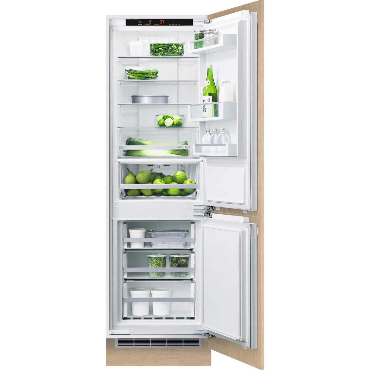  Fisher & Paykel 22", 8 cu. ft. Bottom Freezer Refrigerator RB2470BRV1 IMAGE 2