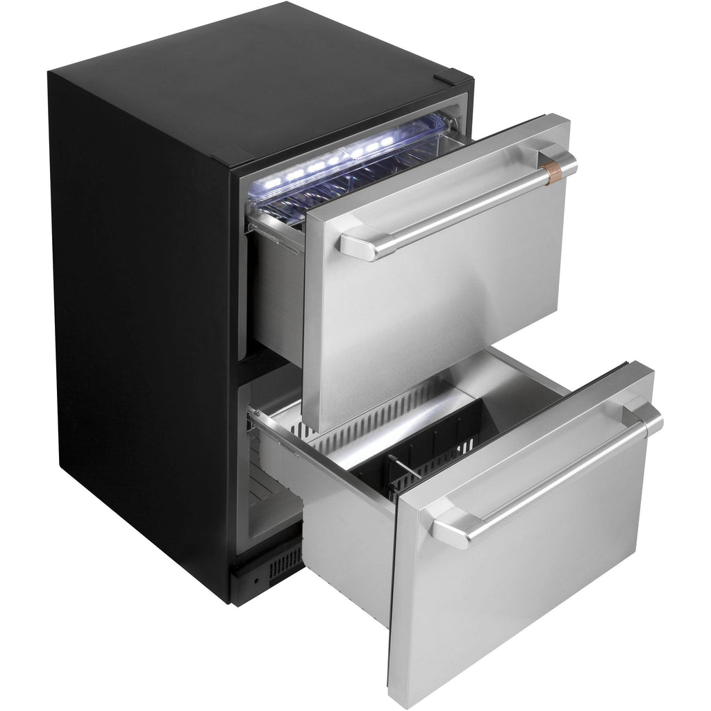  Café 24-inch 5.7 cu. ft. Dual-Drawer Refrigerator CDE06RP2NS1 IMAGE 5