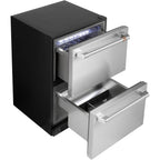  Café 24-inch 5.7 cu. ft. Dual-Drawer Refrigerator CDE06RP2NS1 IMAGE 5