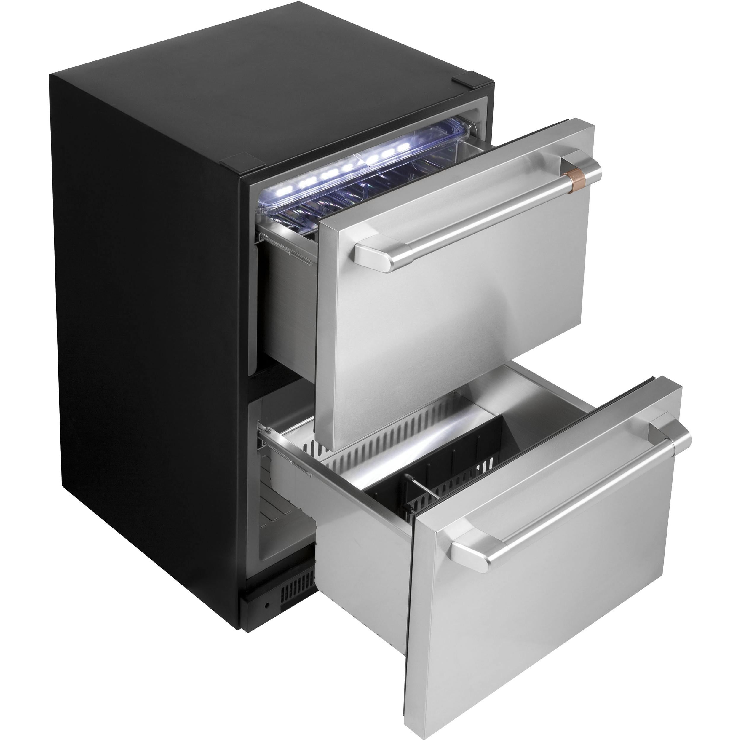  Café 24-inch 5.7 cu. ft. Dual-Drawer Refrigerator CDE06RP2NS1 IMAGE 5