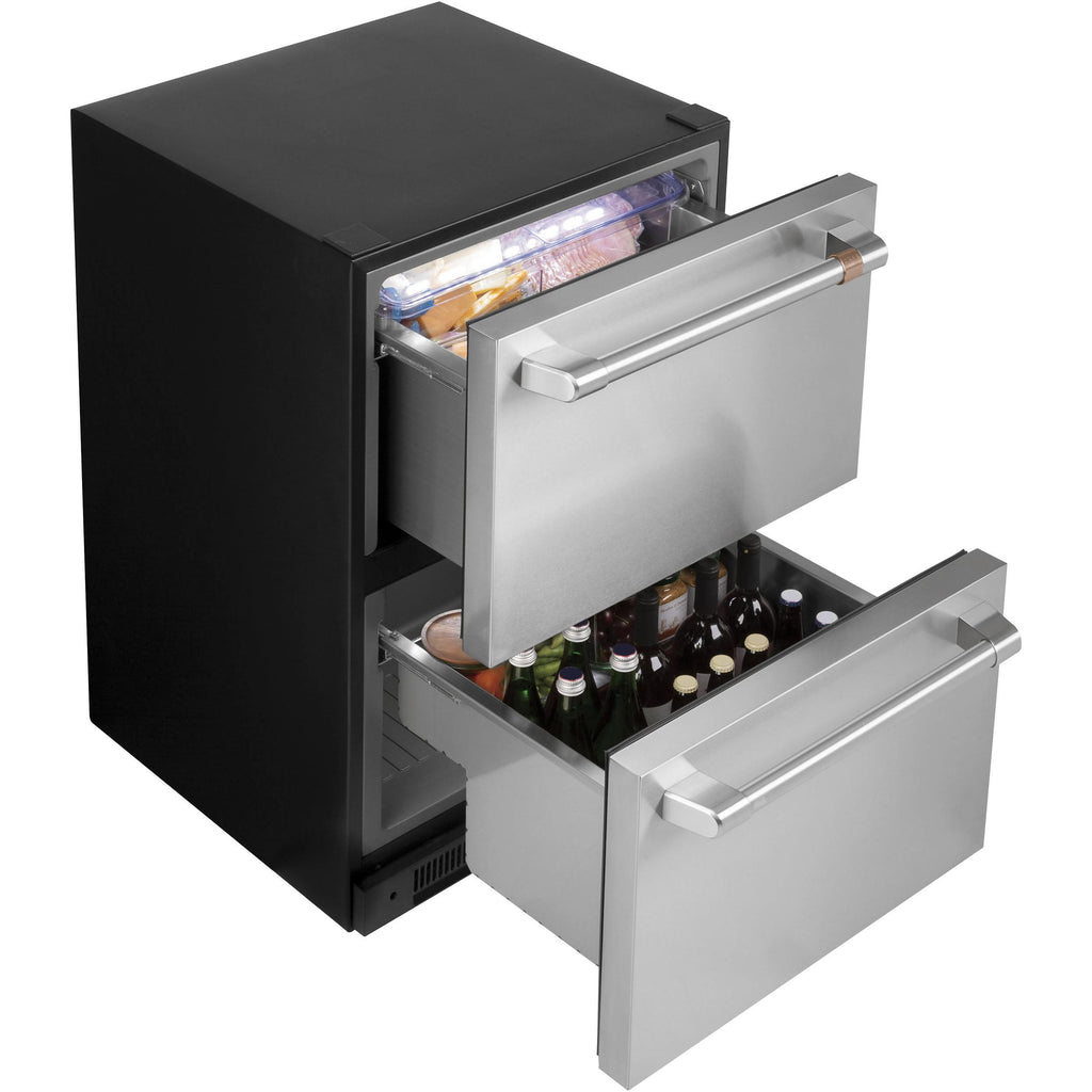  Café 24-inch 5.7 cu. ft. Dual-Drawer Refrigerator CDE06RP2NS1 IMAGE 6