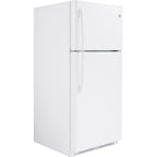  GE 30-inch 18 cu. ft. Top Freezer Refrigerator GTS18FTLKWW IMAGE 2