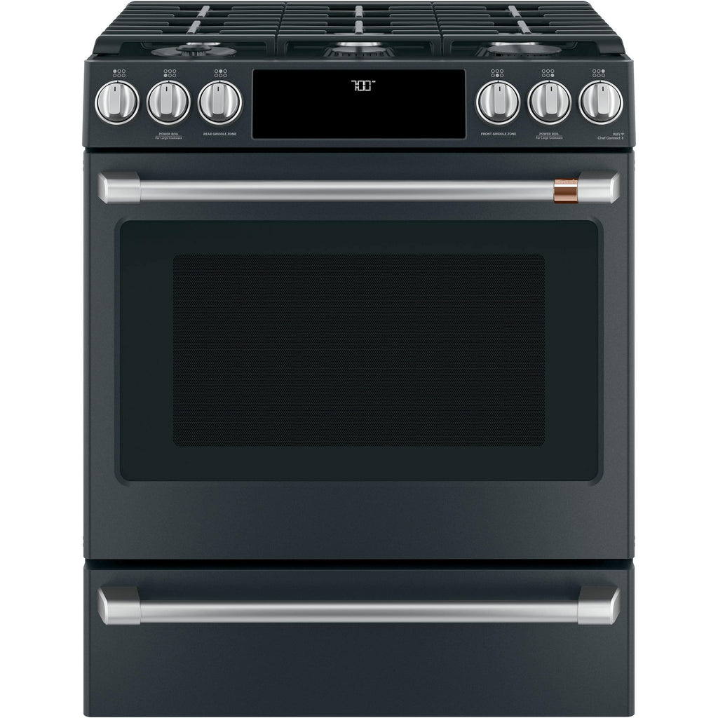  Café 30-inch Slide-In Gas Range with WiFi Connect CCGS700P3MD1 IMAGE 1