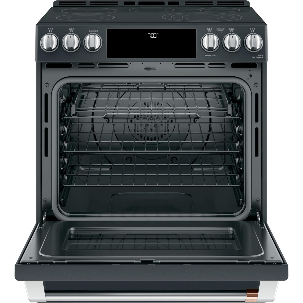  Café 30-inch Slide-In Electric Range with WiFi Connect CCES700P3MD1 IMAGE 4