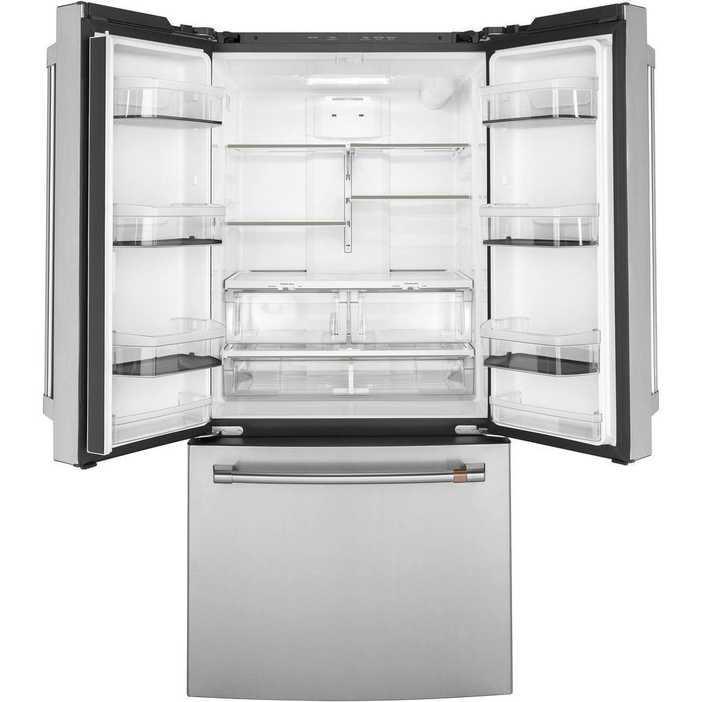  Café 33-inch, 18.6 cu. ft. Counter-Depth French 3-Door Refrigerator CWE19SP2NS1 IMAGE 2