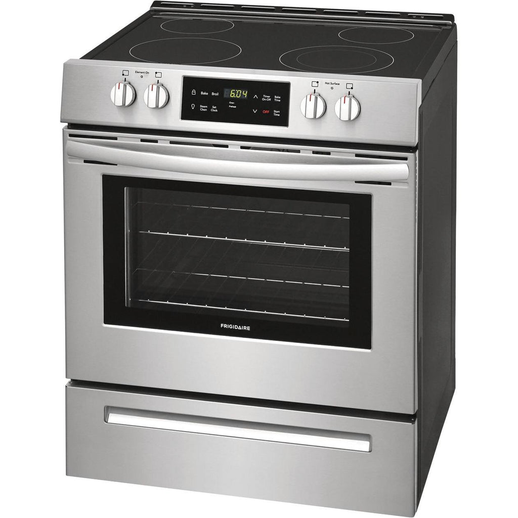  Frigidaire 30-inch Freestanding Electric Range with Ready-Select® Controls FFEH3051VS IMAGE 2