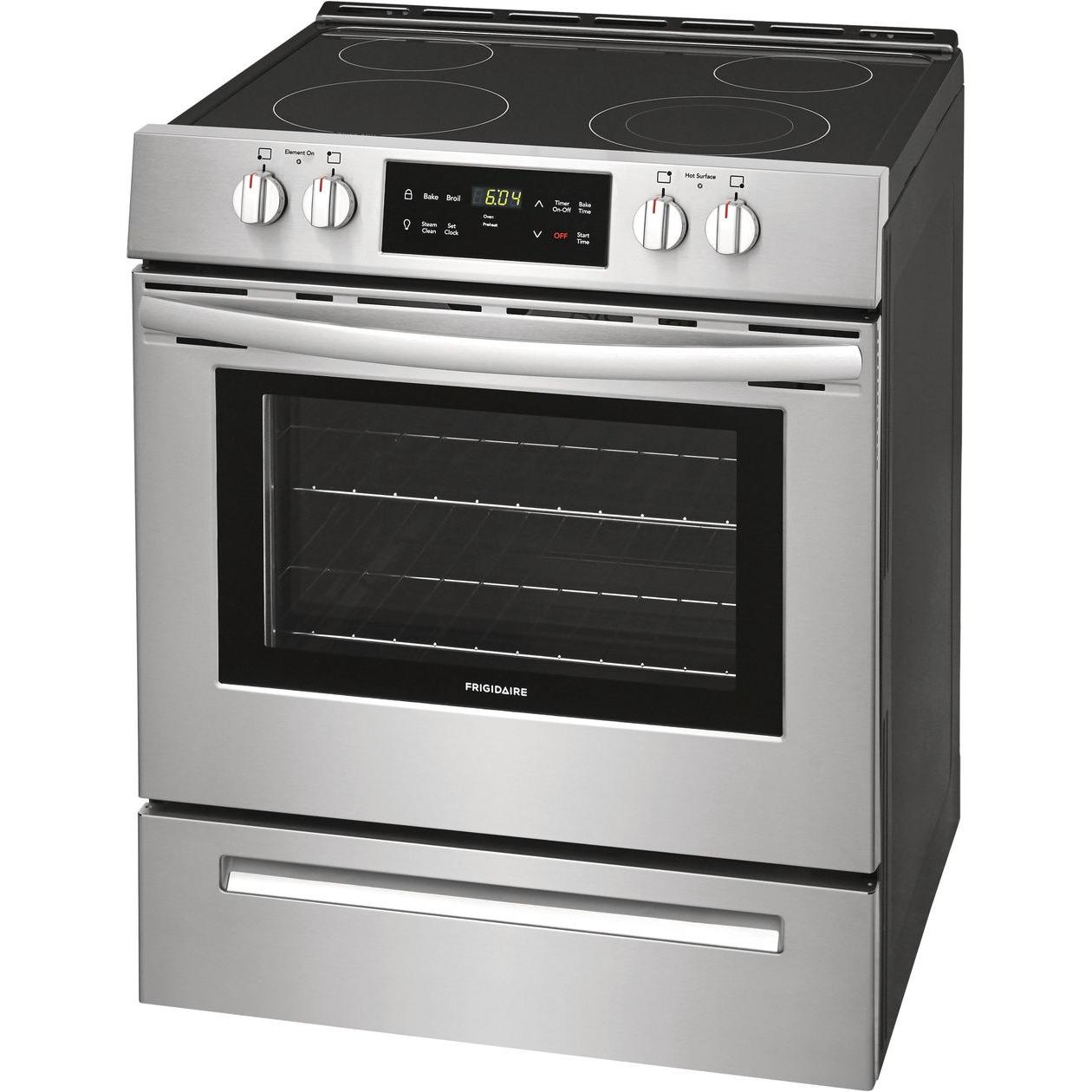  Frigidaire 30-inch Freestanding Electric Range with Ready-Select® Controls FFEH3051VS IMAGE 2