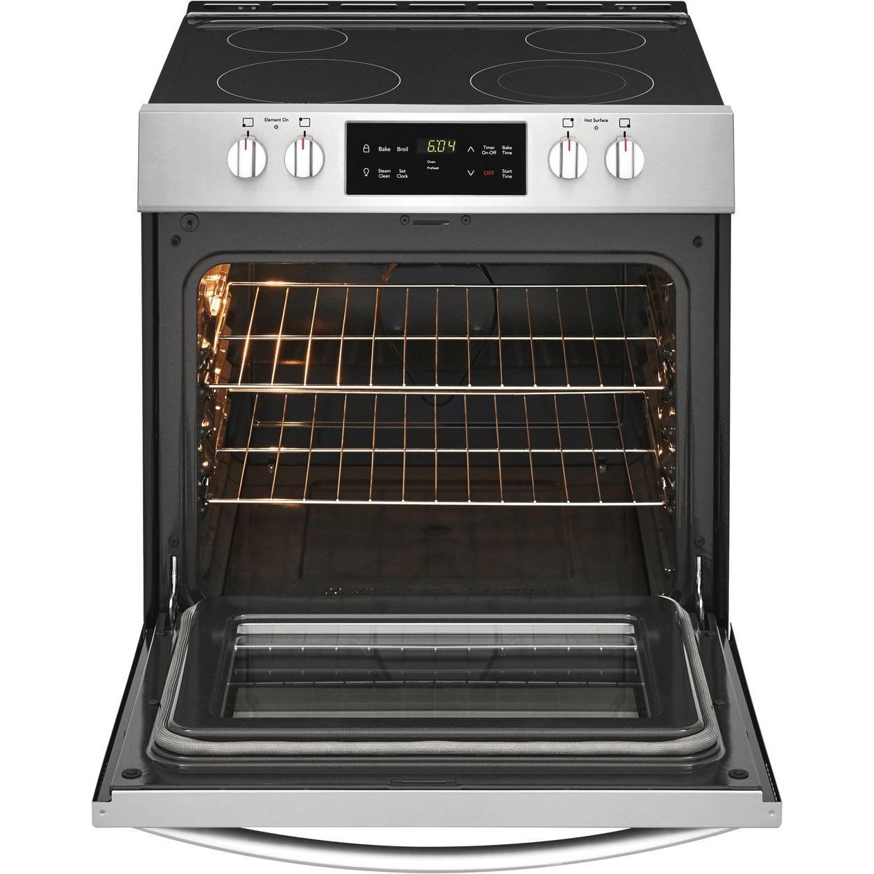  Frigidaire 30-inch Freestanding Electric Range with Ready-Select® Controls FFEH3051VS IMAGE 4
