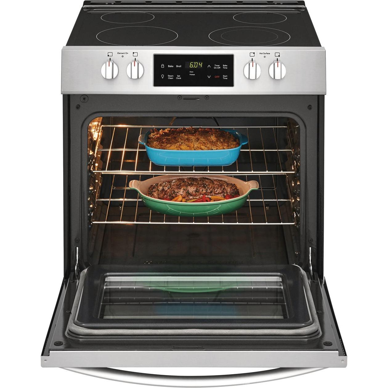  Frigidaire 30-inch Freestanding Electric Range with Ready-Select® Controls FFEH3051VS IMAGE 5