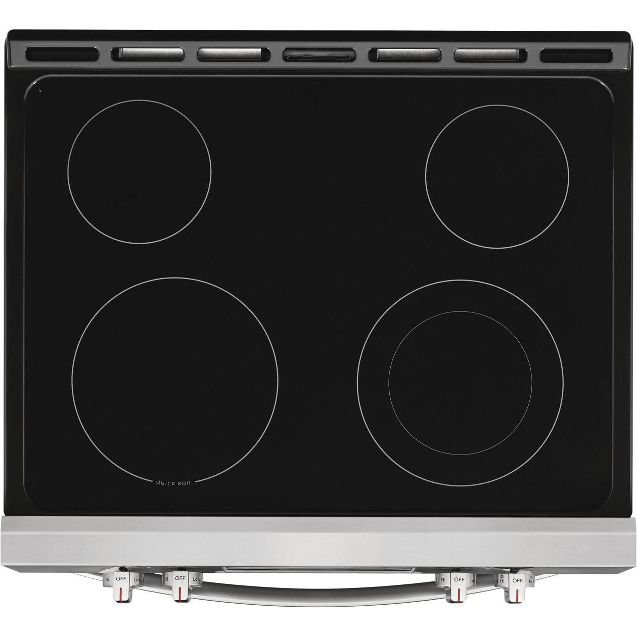  Frigidaire 30-inch Freestanding Electric Range with Ready-Select® Controls FFEH3051VS IMAGE 6