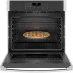  GE 30-inch, 5 cu. ft. Built-in Single Wall Oven JTS3000SNSS IMAGE 4