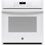  GE 27-inch, 4.3 cu. ft. Built-in Single Wall Oven JKS3000DNWW IMAGE 1