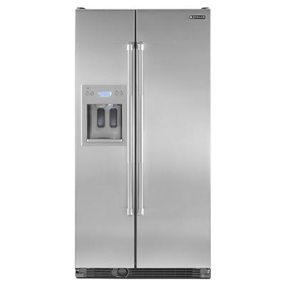  JennAir 36-inch, 24.5 cu. ft. Counter-Depth Side-by-Side Refrigerator with Ice and Water JCD2595WEP IMAGE 1