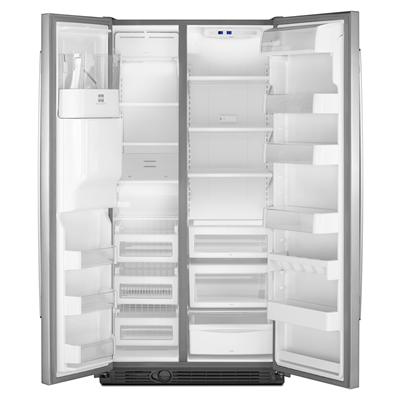  JennAir 36-inch, 24.5 cu. ft. Counter-Depth Side-by-Side Refrigerator with Ice and Water JCD2595WEP IMAGE 2