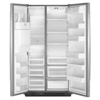  JennAir 36-inch, 24.5 cu. ft. Counter-Depth Side-by-Side Refrigerator with Ice and Water JCD2595WEP IMAGE 2